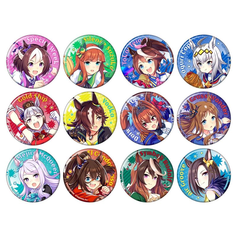 ウマ娘 プリティーダービー_キャラバッジコレクション／A 熱血