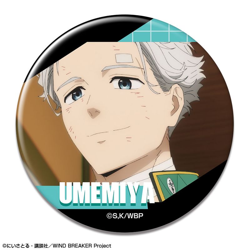 WIND BREAKER_缶バッジ デザイン20(梅宮一/D) | colleize | マルイ
