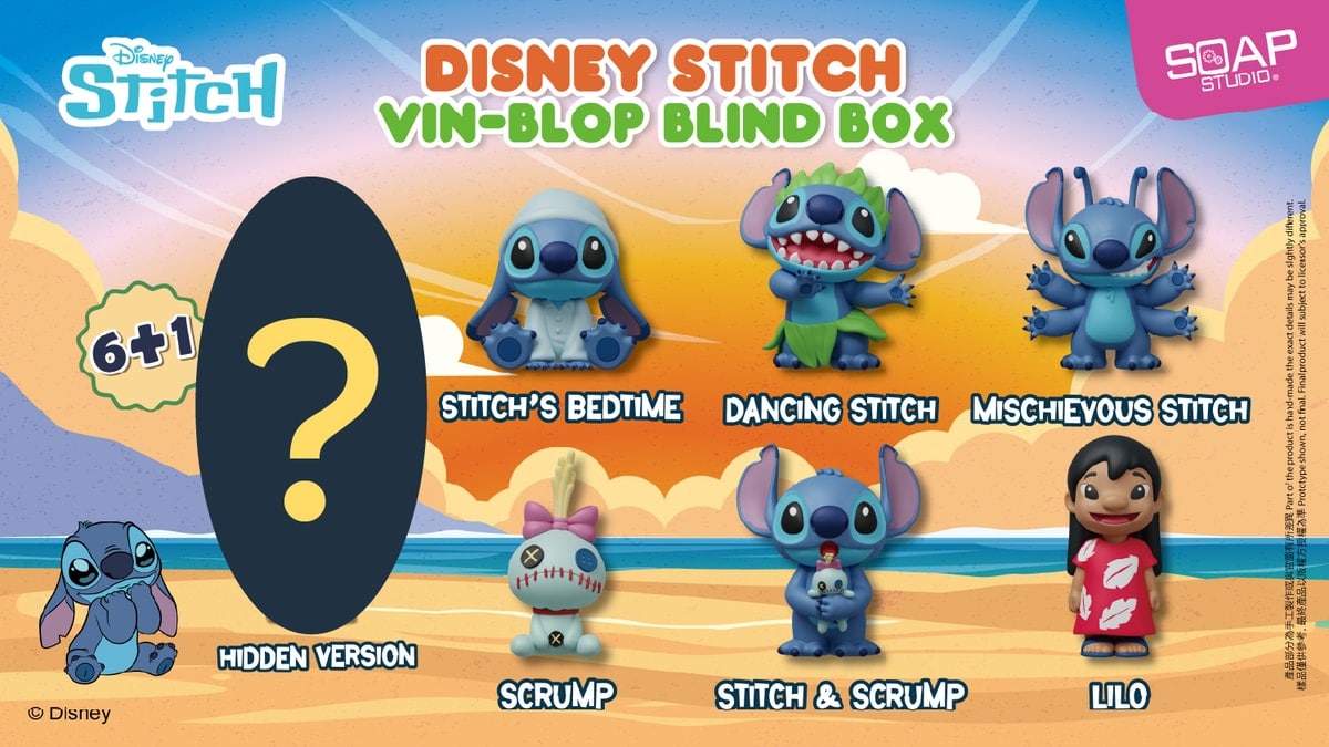 単品)『リロ＆スティッチ』スティッチ Vin-Blop | SOAP STUDIO