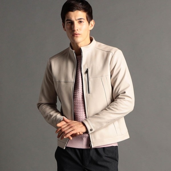 シープレザー ライダースブルゾン | ムッシュニコル(MONSIEUR NICOLE