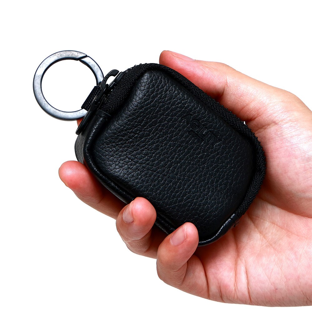 Airpods Pro対応 ワイヤレスイヤホンケース ミニポーチ 本革製