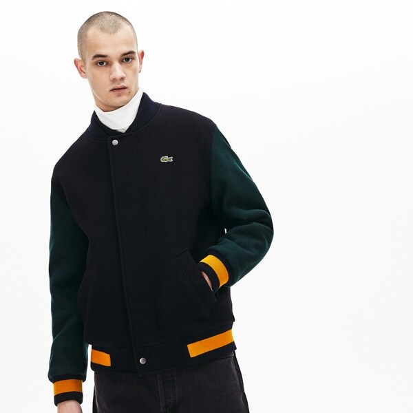 LACOSTE L!VE』メルトンウールバーシティジャケット | ラコステ