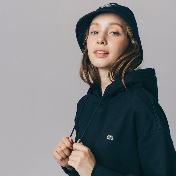 裏毛スウェットフーディワンピース | ラコステ(LACOSTE) | マルイ