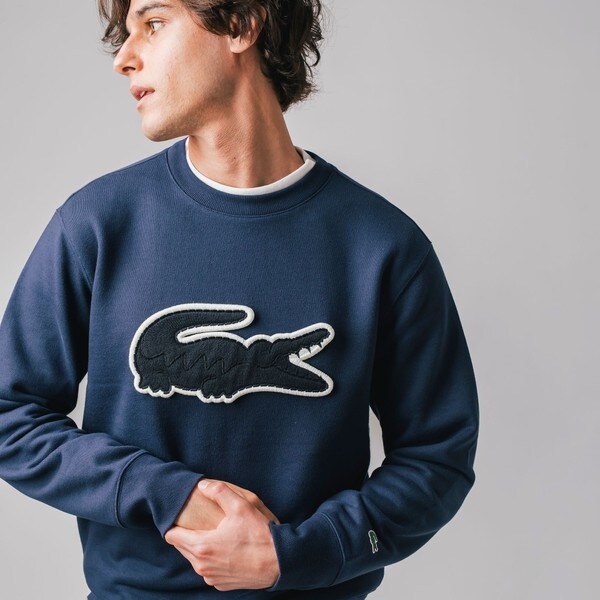 ビッグクロックエンブレムクルーネックスウェット | ラコステ(LACOSTE