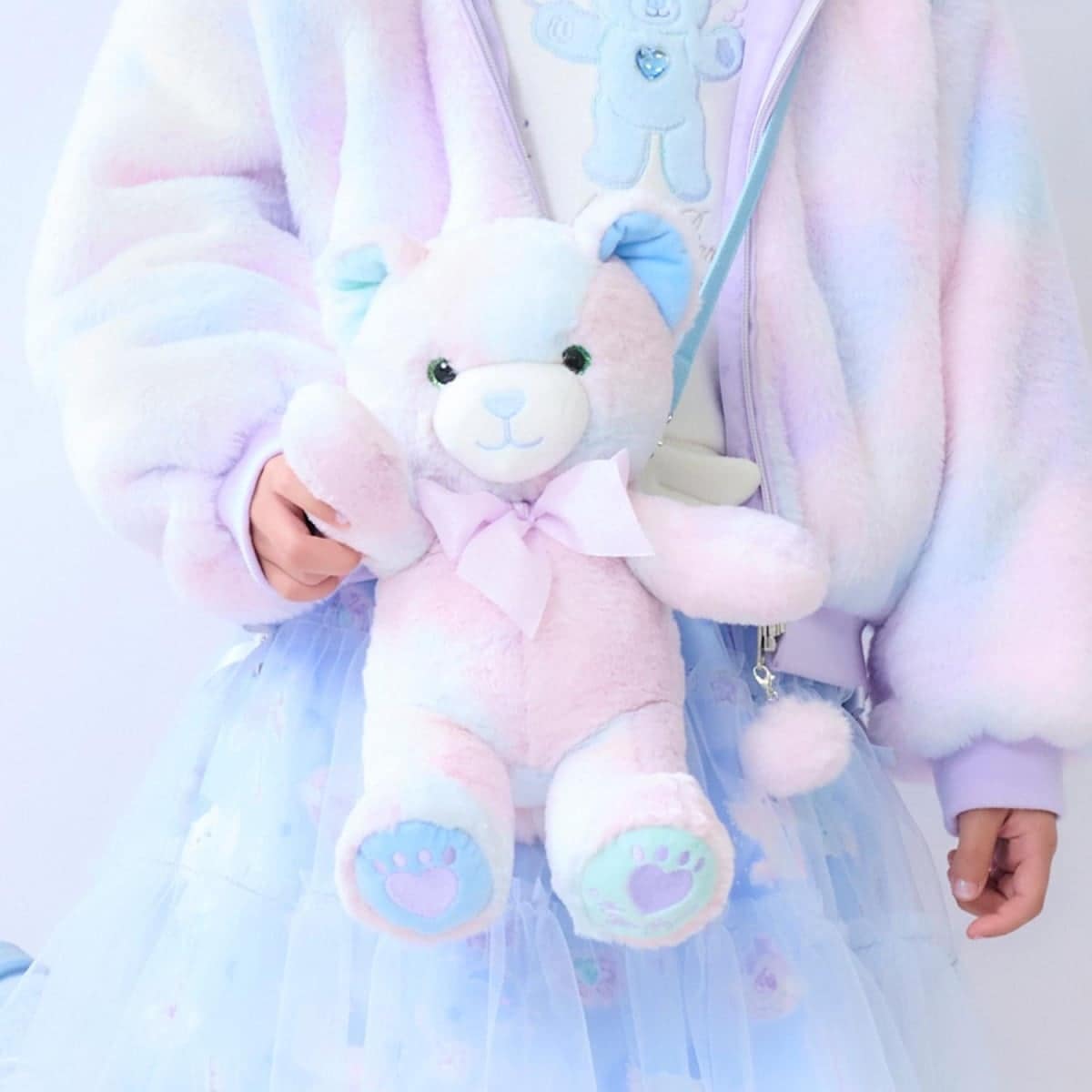 ねこ・くま ぬいぐるみポシェット | メゾピアノ(mezzo piano) | マルイ