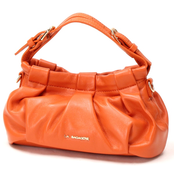 オレンジ レザー ショルダーバッグ」の人気商品一覧 | 安い商品を通販