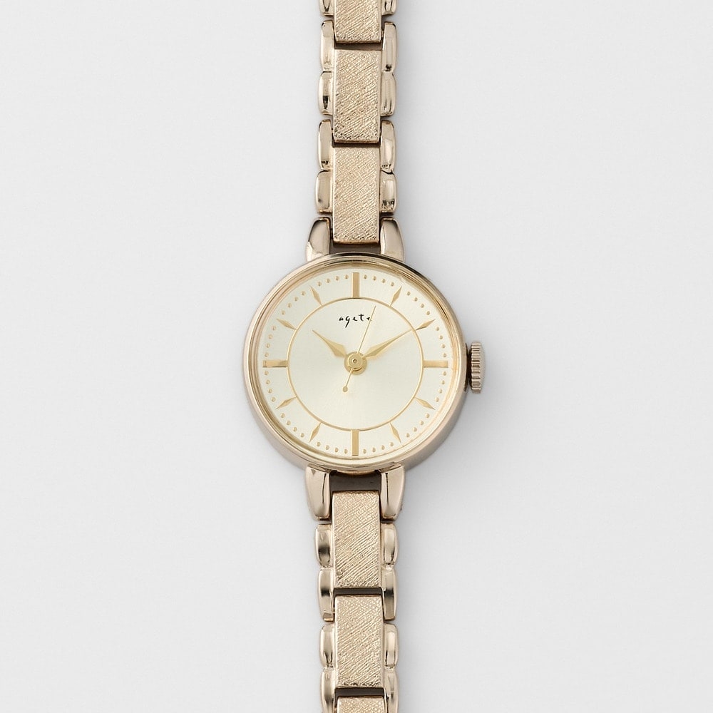 ラウンドフェイスウォッチ | アガット(agete) | マルイウェブチャネル
