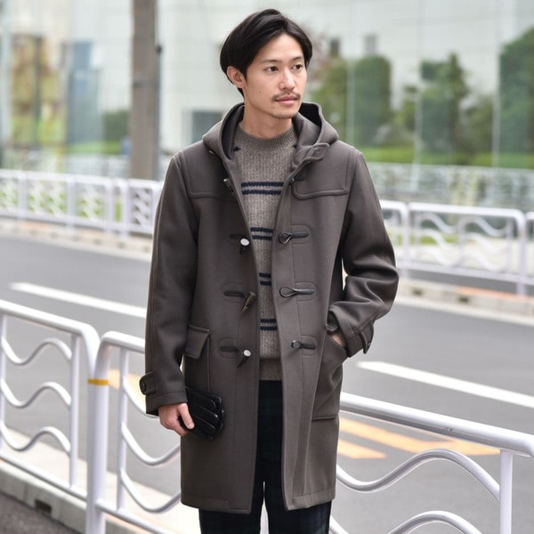 SHIPS： スーパー140'S メリノウール メルトン ダッフル