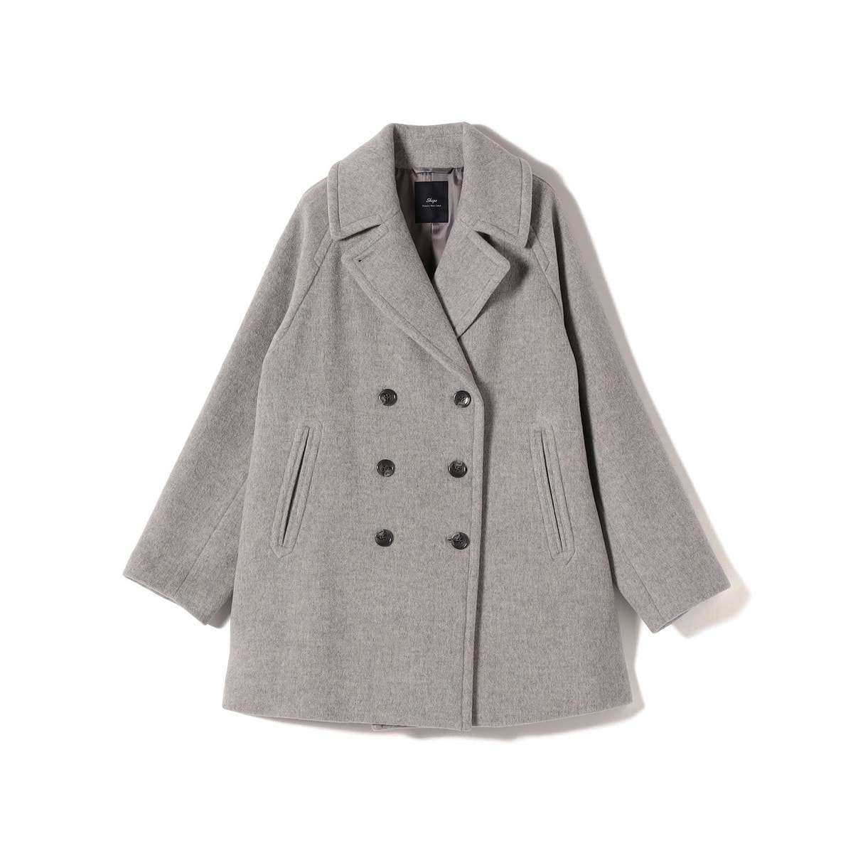 SHIPS Primary Navy Label:ネイビー Pコート | シップス(SHIPS