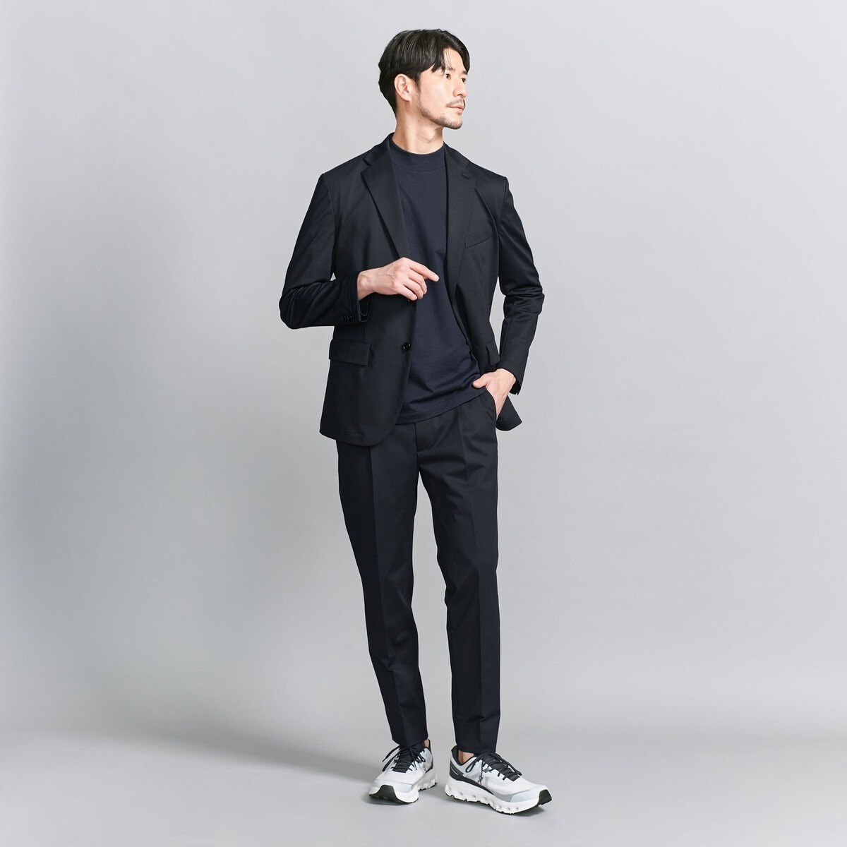 B&Y ユナイテッドアローズ TORAYsalacona セットアップスーツ M B&Y