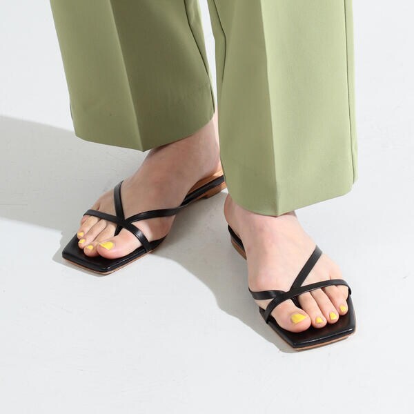 FABIO RUSCONI ／ フラット サンダル | マルイウェブチャネル