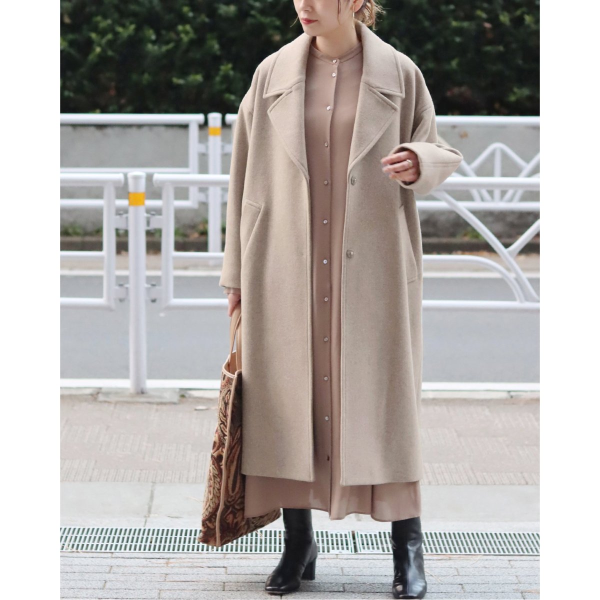 追加》スーパー140ビーバーコクーンコート | ジャーナルスタンダード