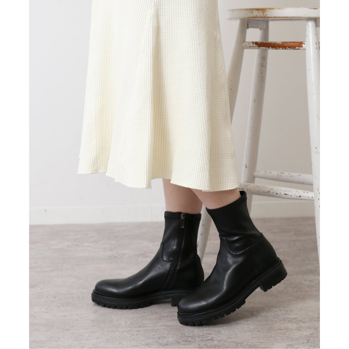 MOLLINI/モリーニ】STRETCH SMOOTH BOOTS：ブーツ | ジャーナル