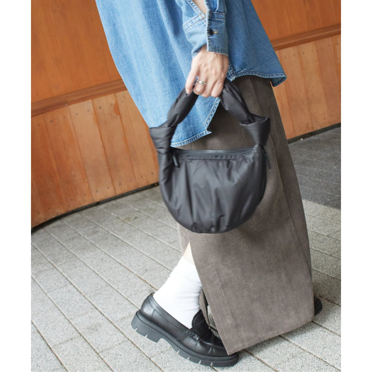 別注【LeSportsac×JOURNAL STANDARD】 Ex sheen small hob