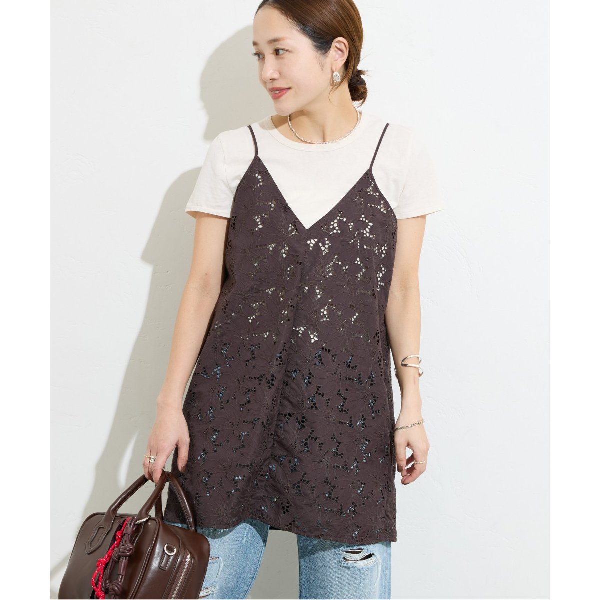 別注【TICCA / ティッカ】フラワーレースキャミ | ジャーナル