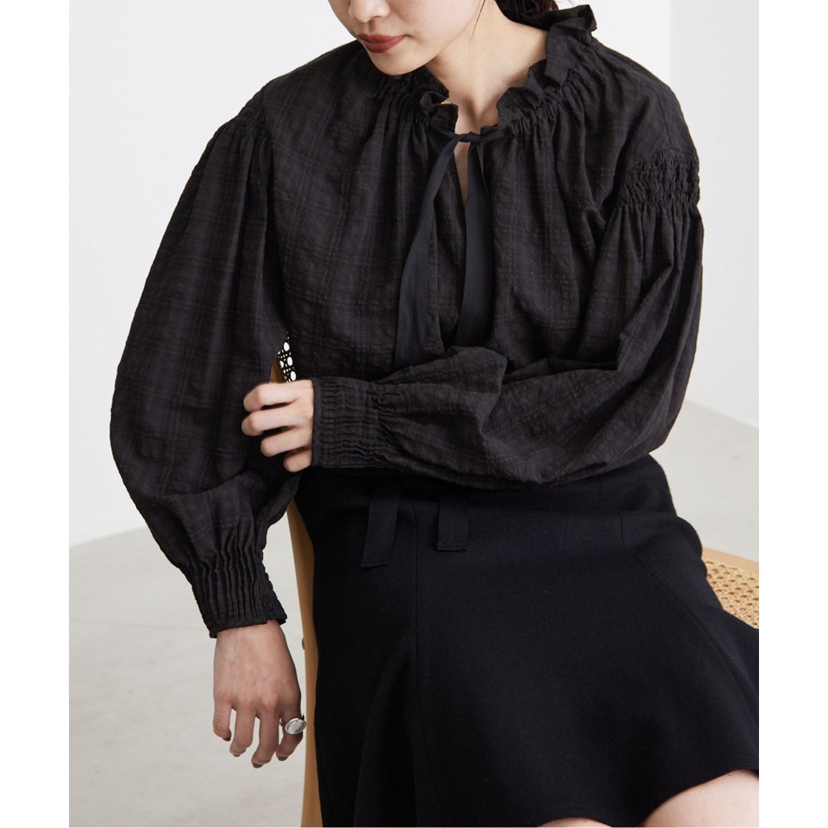 カフスピンタックボリュームブラウス | イエナ(IENA) | マルイウェブ