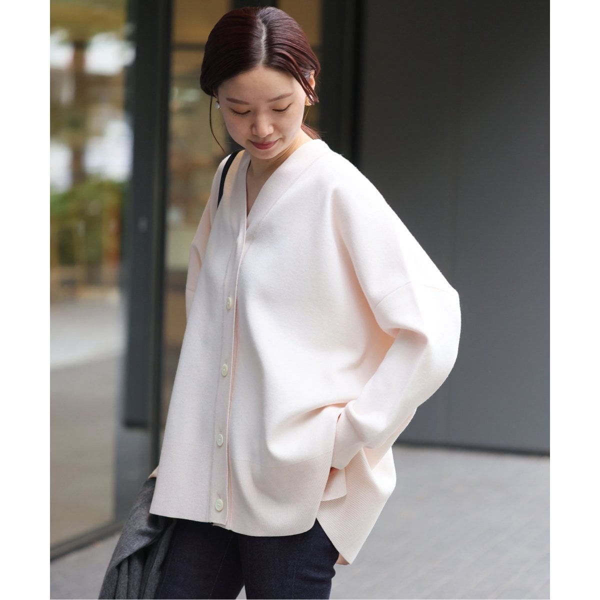 スーパーファインスムースポンチョカーディガン | イエナ(IENA