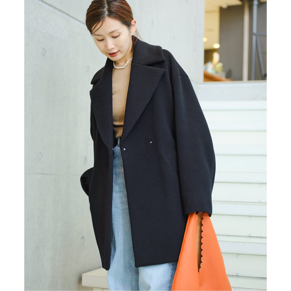 super140 ウールコクーンショートコート | イエナ(IENA) | マルイ