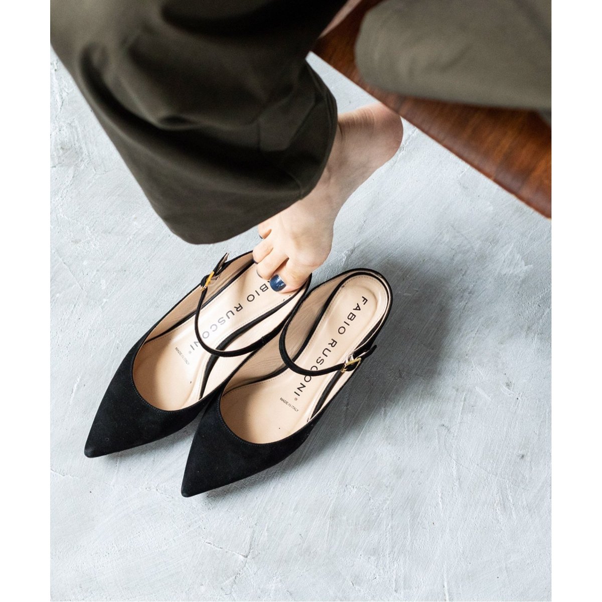 追加2》FABIO RUSCONI ストラップパンプス◇ | イエナ(IENA) | マルイ