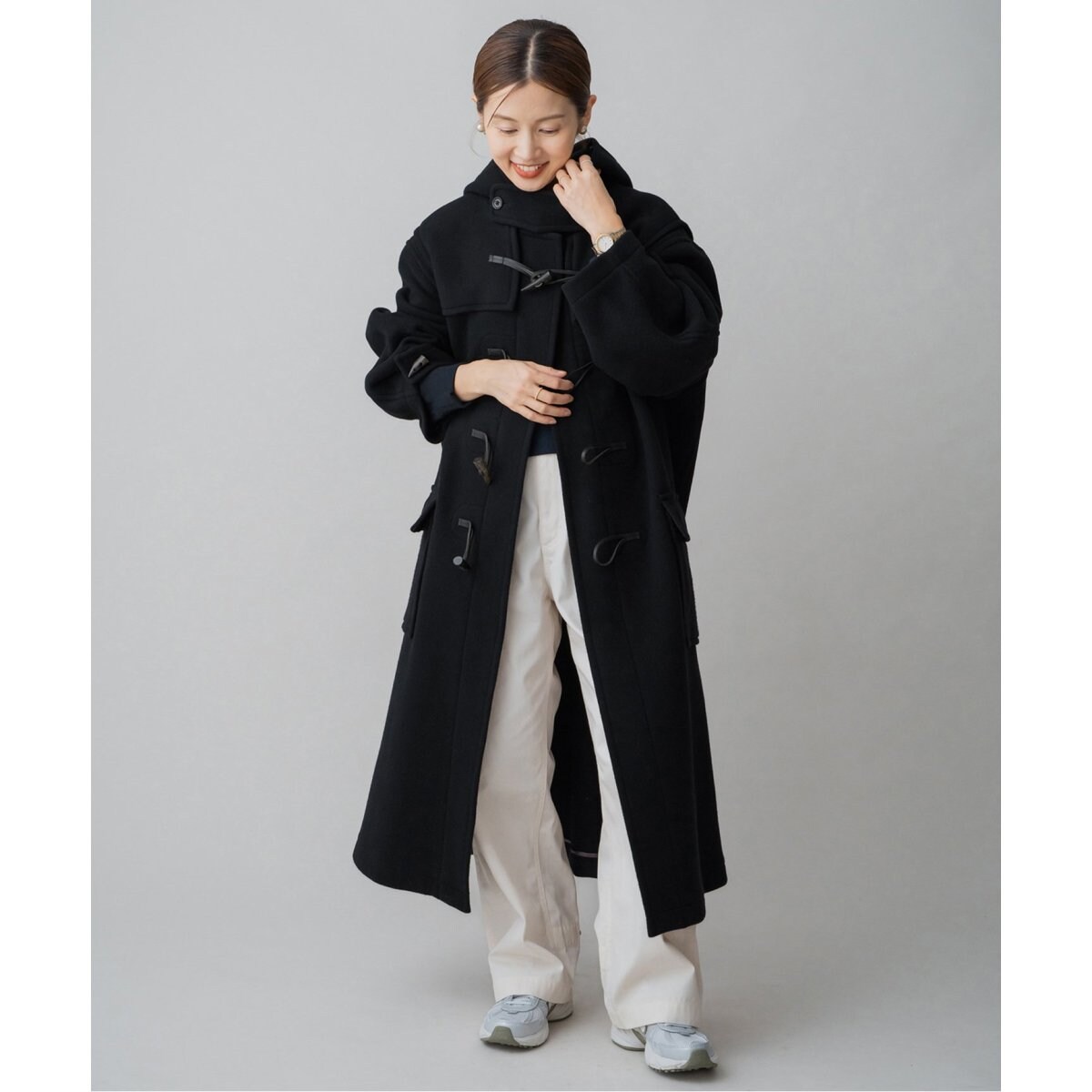 MONTGOMERY/モンゴメリー 別注 140sパイル ロングダッフルコート