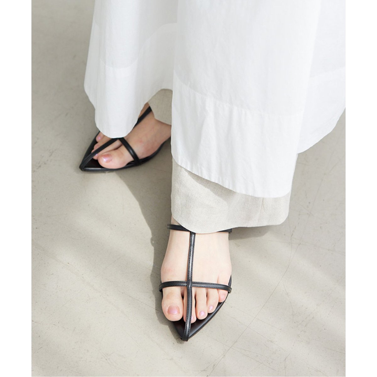 IENA ポインテッドフラットサンダル | イエナ(IENA) | マルイウェブ