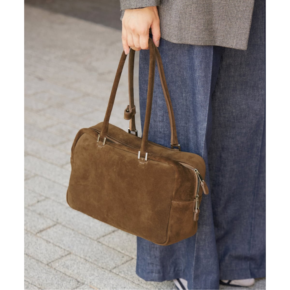 追加》Manuel MILANO/マニュエルミラノ SUEDE BOSTON スエード