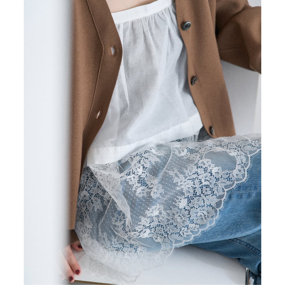 Heriter/エリテ リバーレースキャミソール | イエナ(IENA) | マルイ