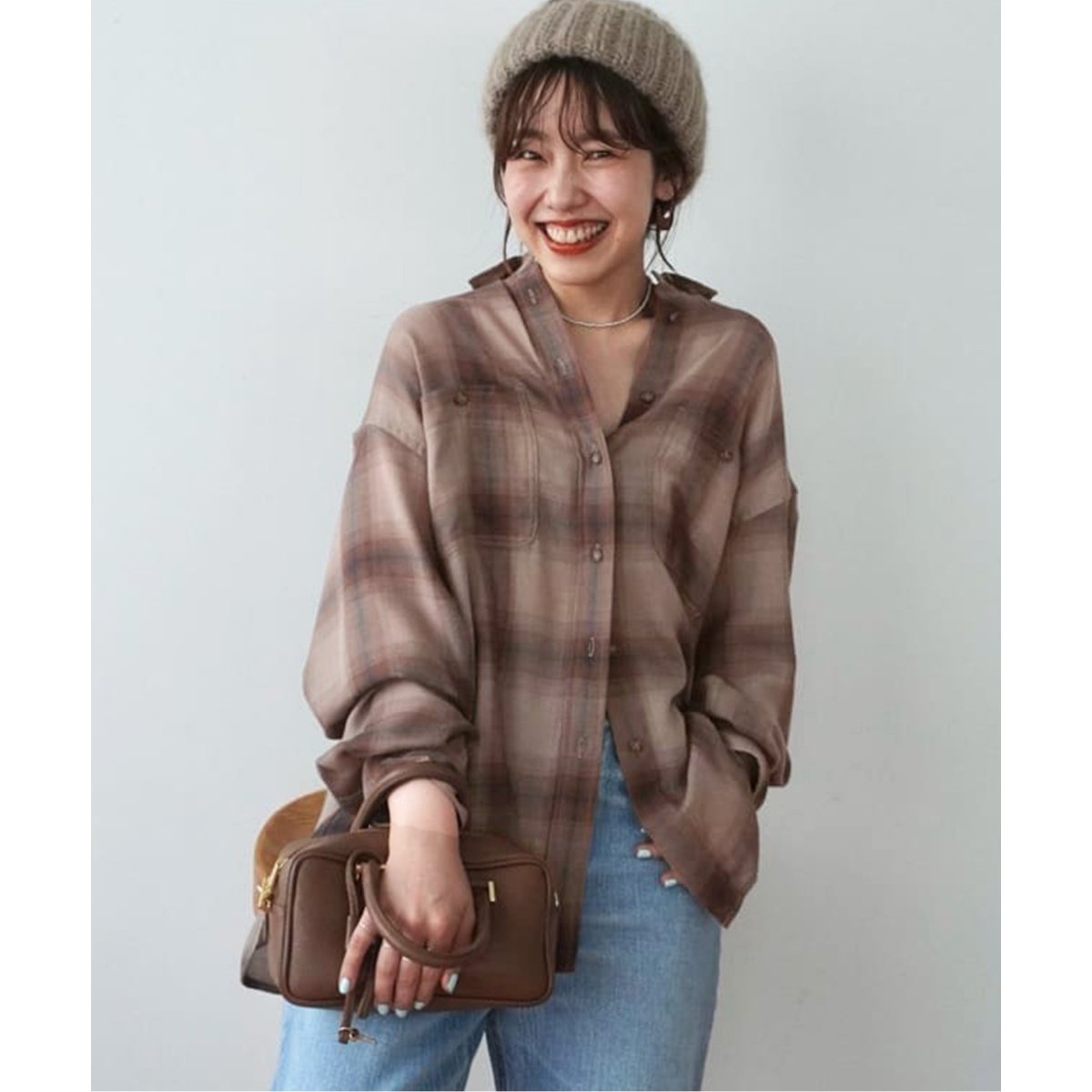 ビエラチェックルーズシャツ | スローブ イエナ(SLOBE IENA) | マルイ