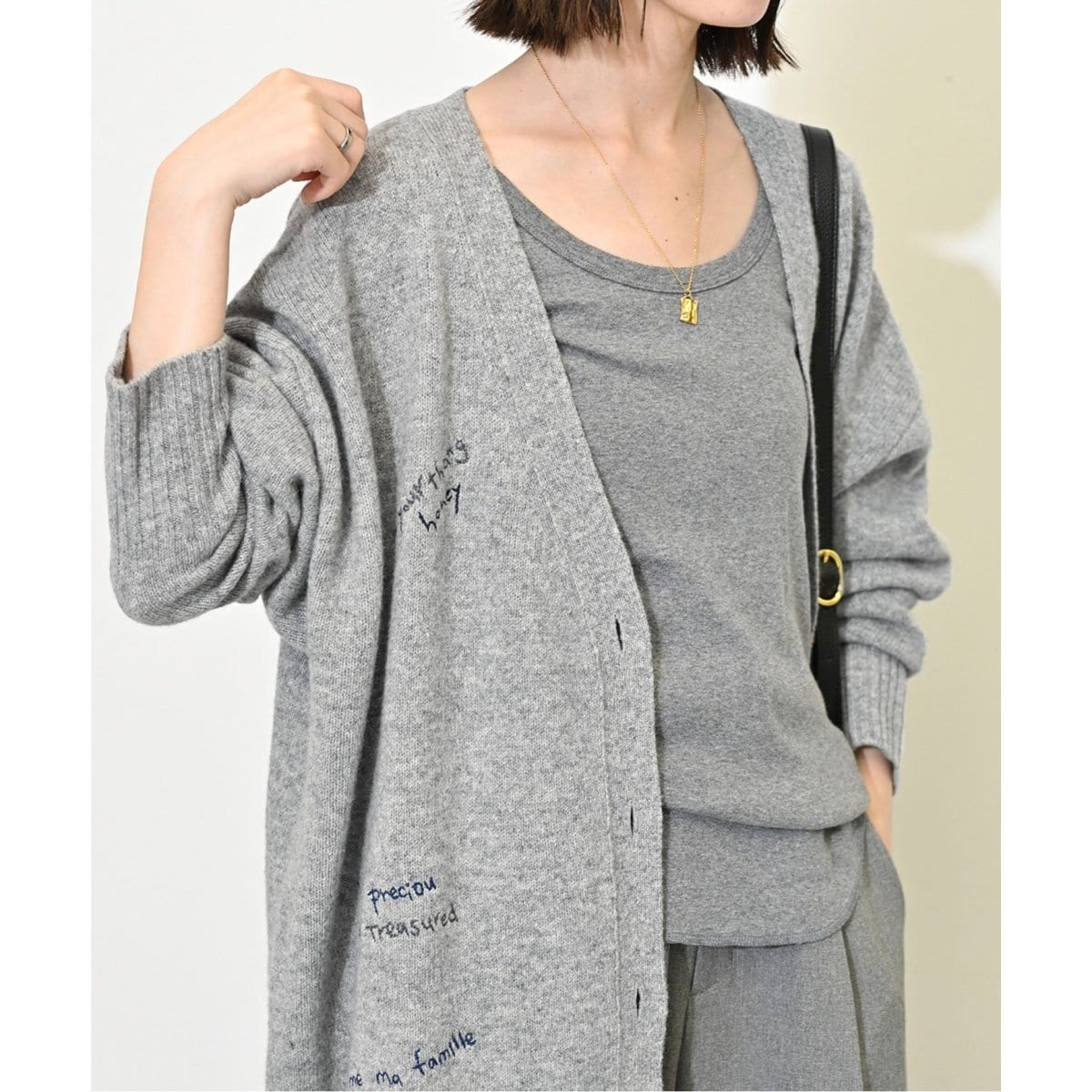 embroidery カーディガン | スローブ イエナ(SLOBE IENA) | マルイ