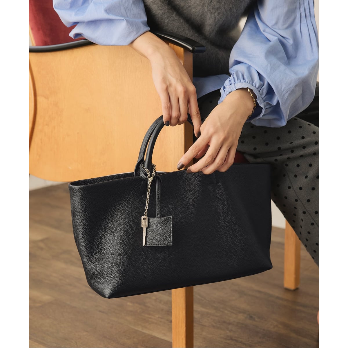 追加4》SLOBE レザートートバッグ | スローブ イエナ(SLOBE IENA