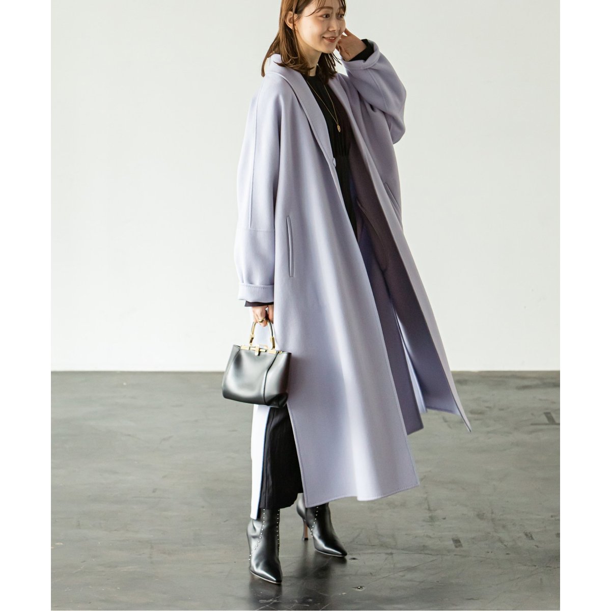 W/Nyリバーオーバーフレアコート | ノーブル(Noble) | マルイウェブ