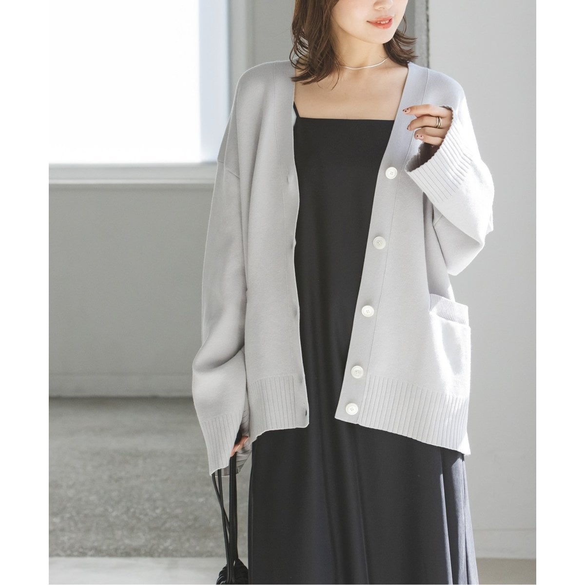 追加》W編みオーバーカーデ | ノーブル(Noble) | マルイウェブチャネル