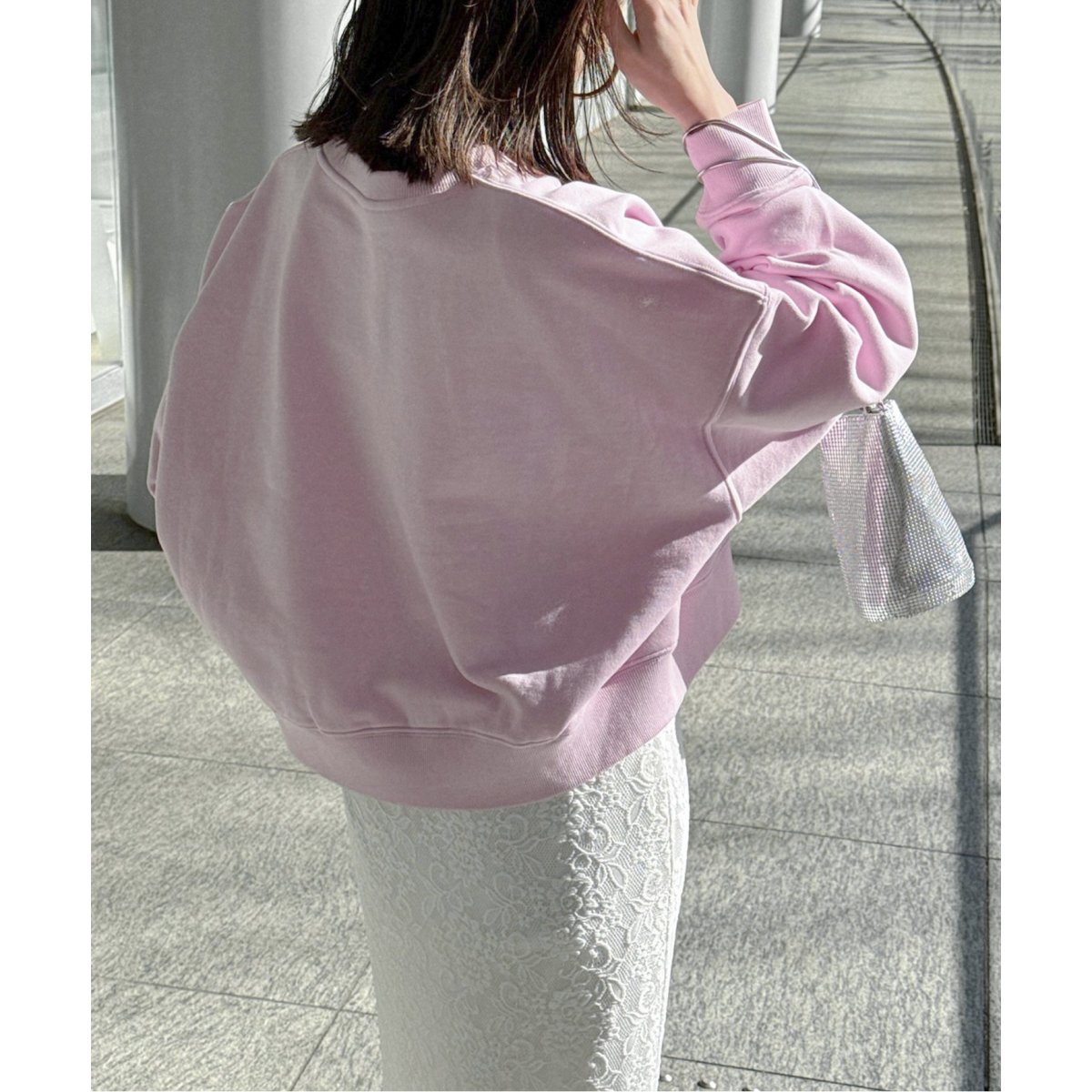 追加》ボリュームスリーブショートプルオーバー | ノーブル(Noble