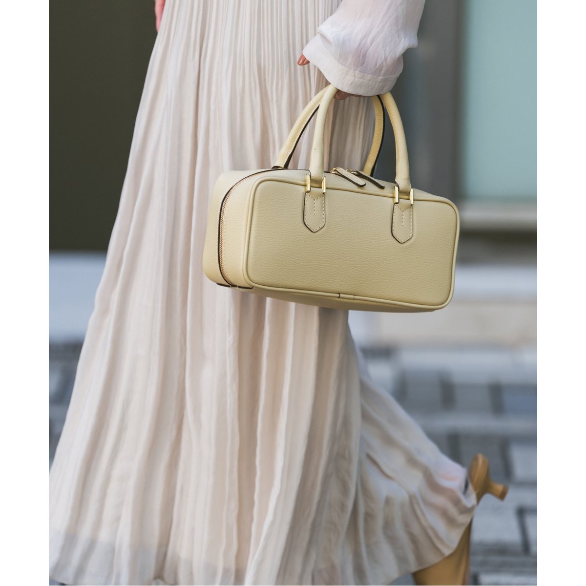 LORISTELLA/ロリステッラ スクエアボストンバッグ | ノーブル(Noble