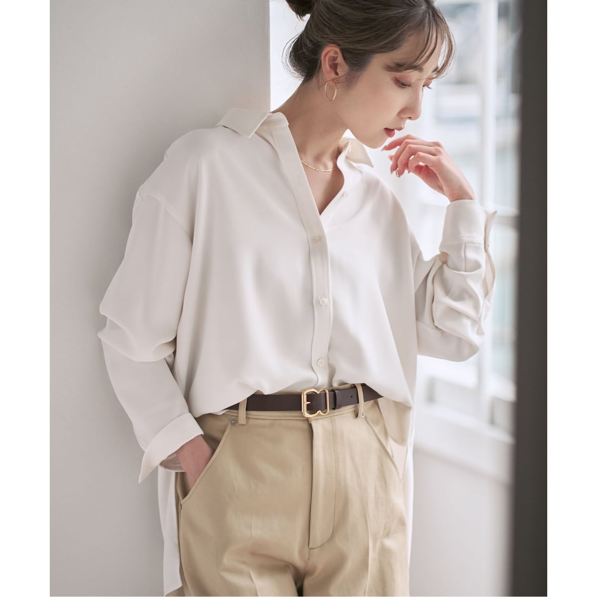 追加》シーズンカラープレーンシャツ14 | ノーブル(Noble) | マルイ