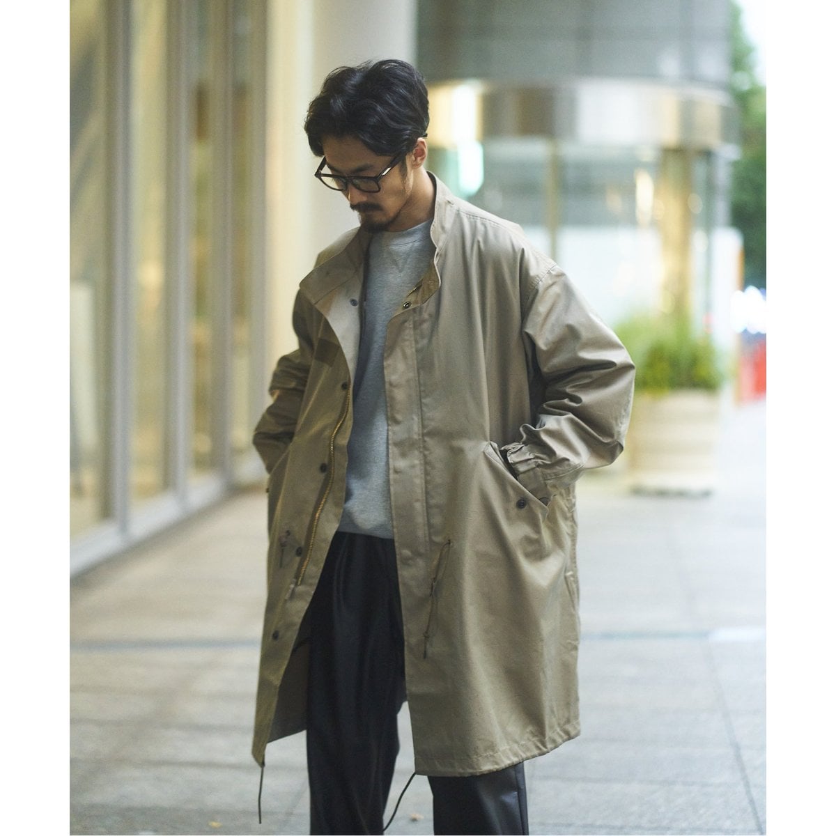 シャンブレー M-65 モッズコート （ライナー付き） | エディフィス