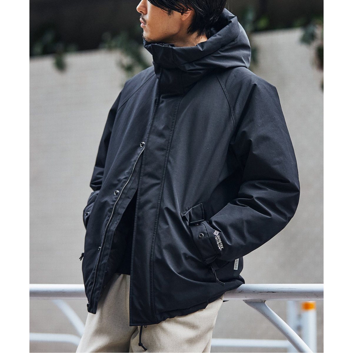 phenix / プラスフェニックス】別注 GORE-TEX フード ダウンジャケット