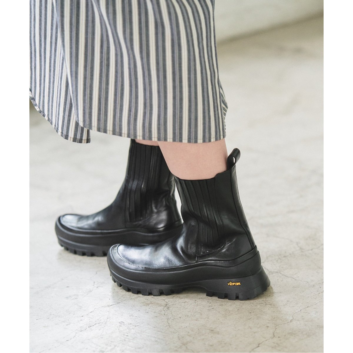 GRISE レザーVIBRAMサイドゴア | ルタロン(LE TALON) | マルイウェブ