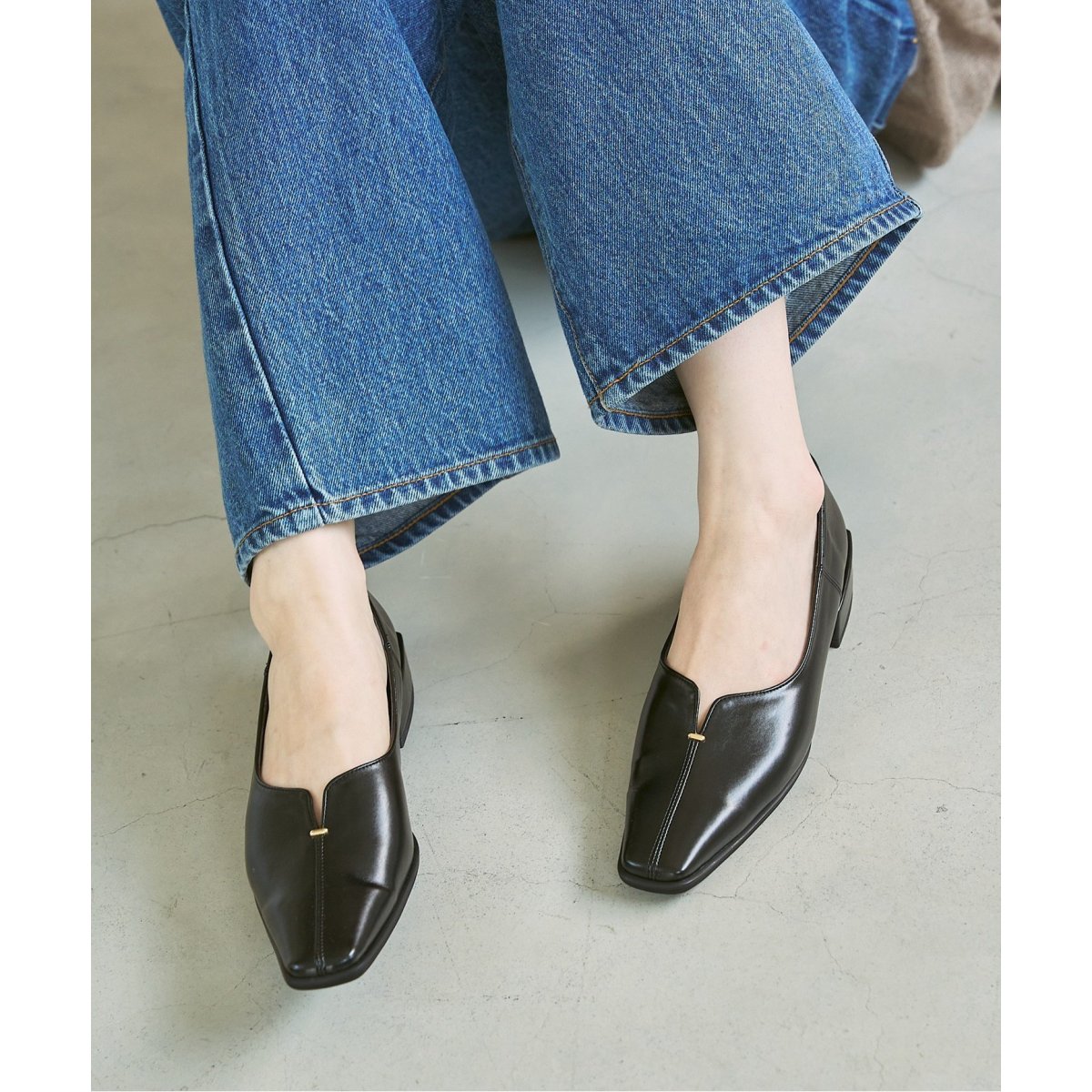 2.5cmスクエアスリットソフトフラット | ルタロン(LE TALON) | マルイ