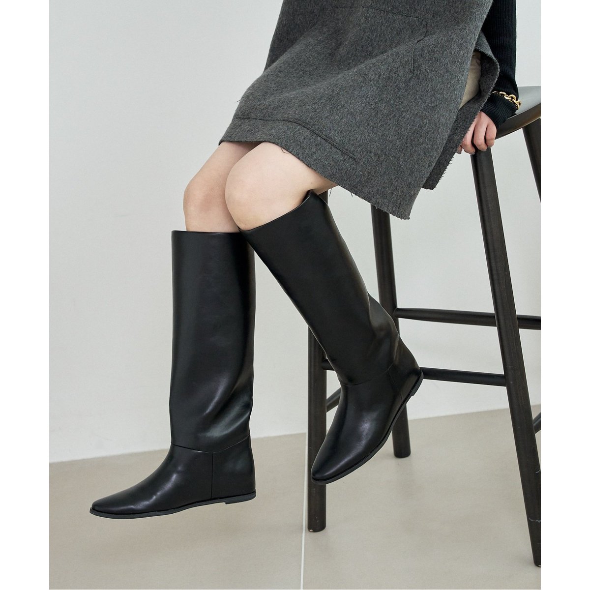 追加3》2cmワイドシャフトロングブーツ | ルタロン(LE TALON) | マルイ