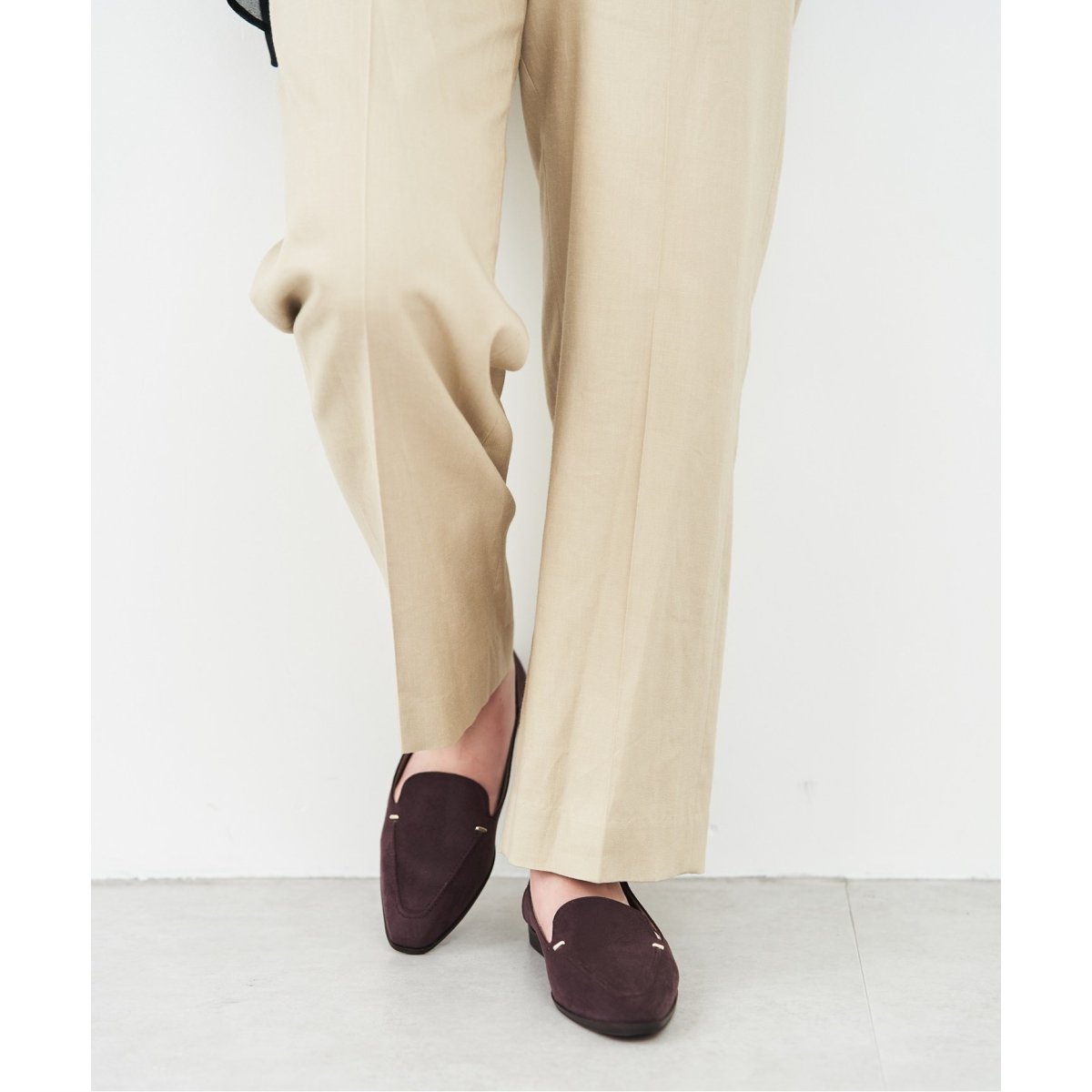 スクエアステッチソフトローファー | ルタロン(LE TALON) | マルイ