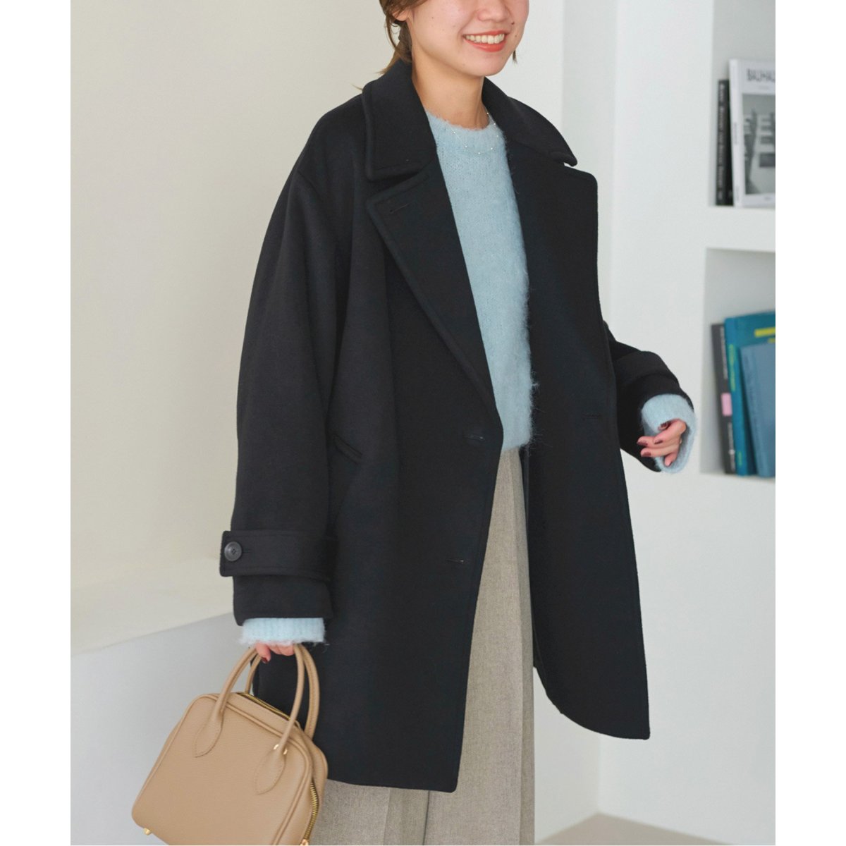 追加》スーパーファインビーバーPコート | ジャーナルスタンダード