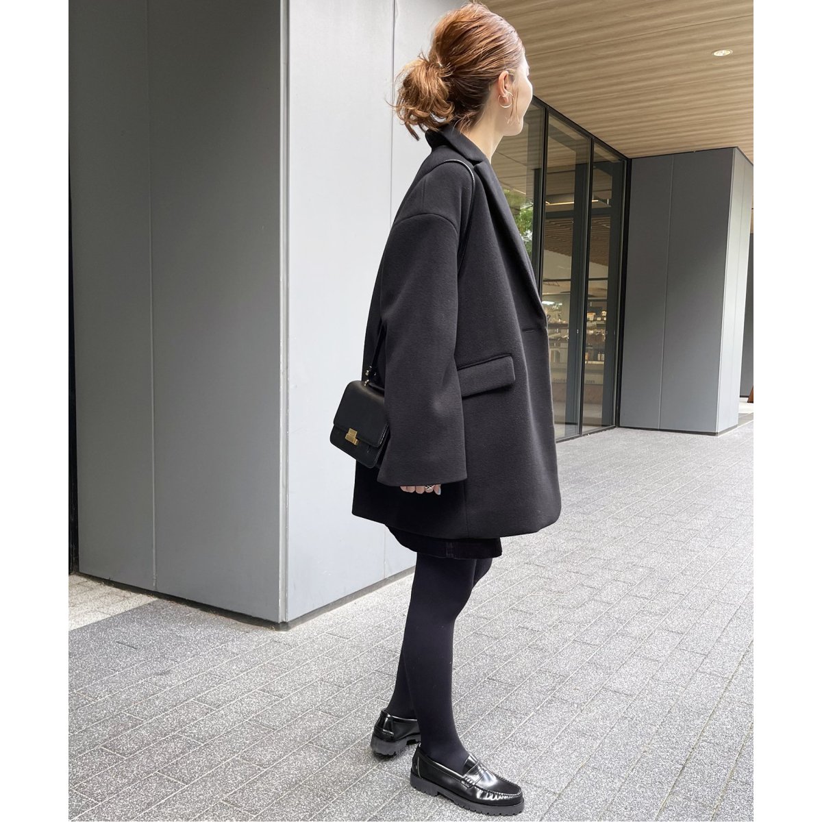 W/Nyモッサジャケットライクコート | スピック＆スパン(Spick and Span