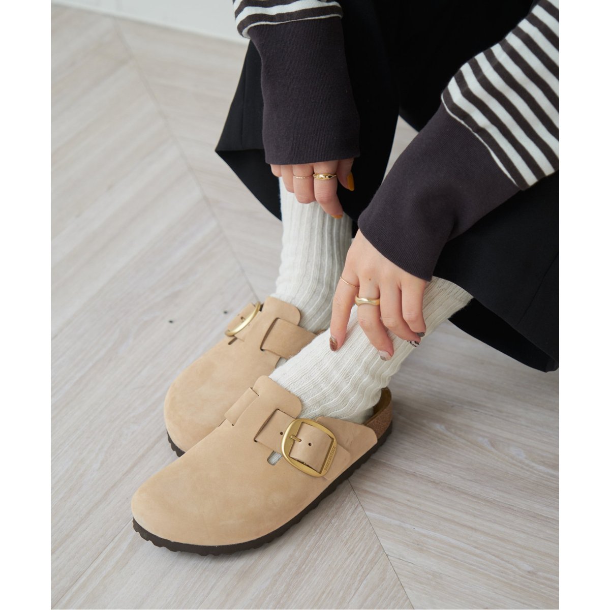 BIRKEN STOCK / ビルケンシュトック EXCLUSIVE BOSTON Nubuk Le