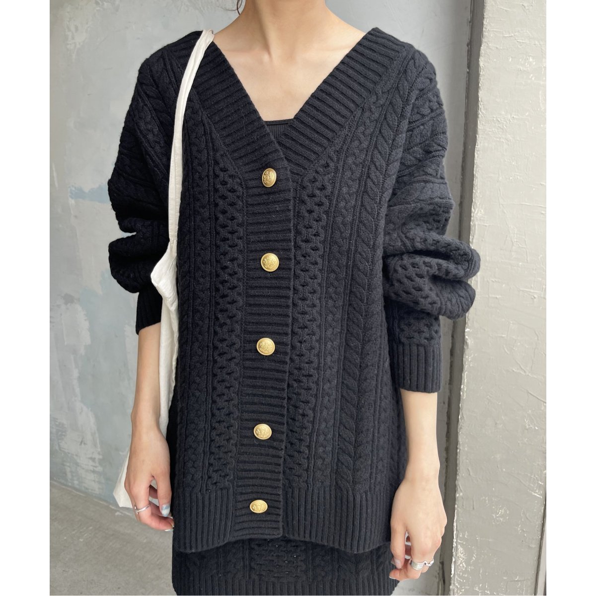 ハミルトンケーブル カーディガン | スピック＆スパン(Spick and Span