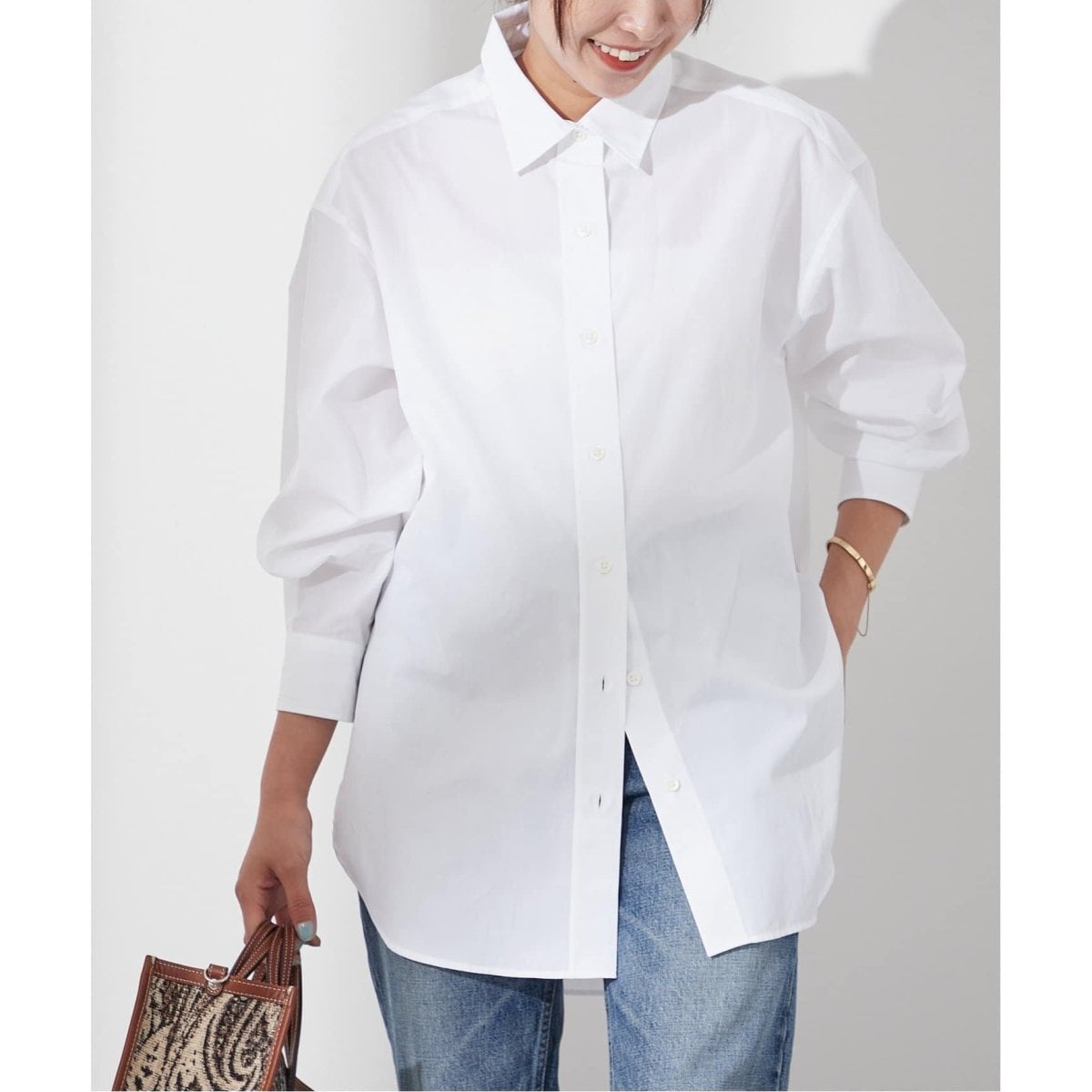 追加》THOMAS MASON ロングシャツ | ジャーナルスタンダード