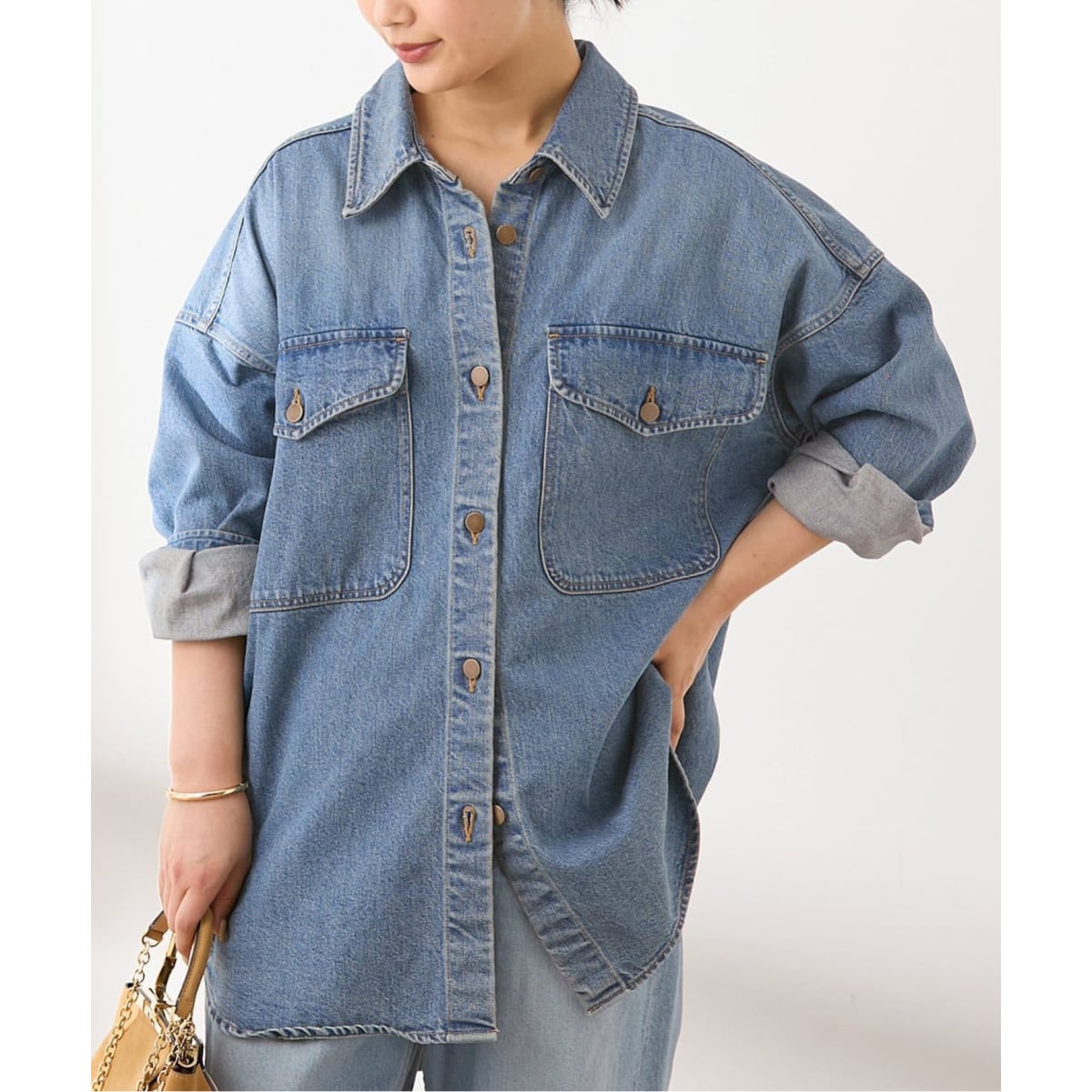 オーバーサイズデニムシャツ | ジャーナルスタンダード レサージュ