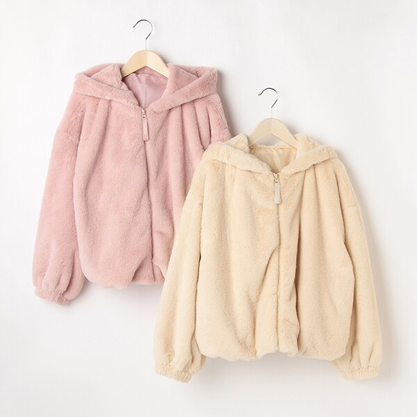 ファーZIPパーカ | ラブトキシック(Lovetoxic) | マルイウェブチャネル