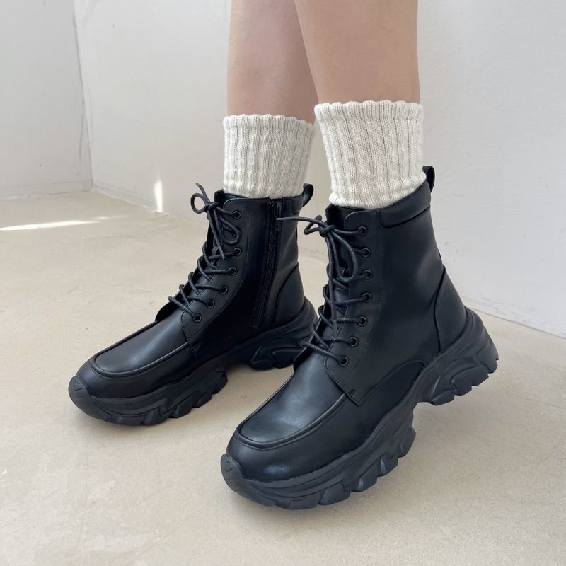 25秋冬新作】スニーカーソール編み上げブーツ/51405 | オリエンタル