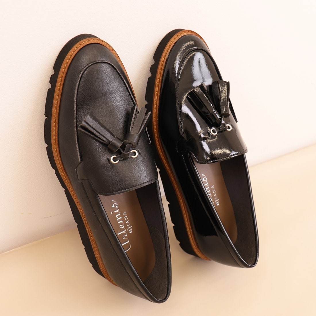 軽量】厚底タッセルローファー | アルテミス by ダイアナ(artemis by